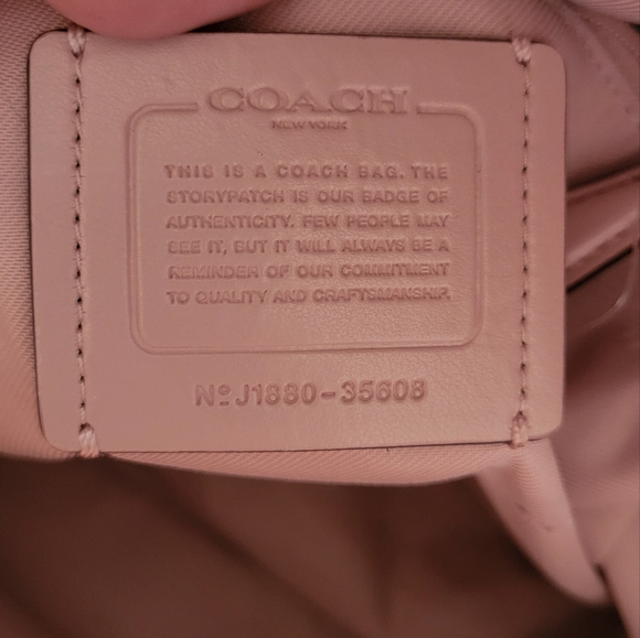 Coach Pink Backpack - Picture 9 of 9